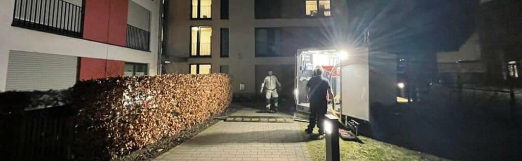 150 kW Anhänger versorgt Wohnkomplex mit Warmwasser
