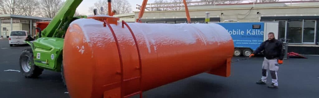 10.000 Liter Öltank wird auf Schulgelände abgestellt