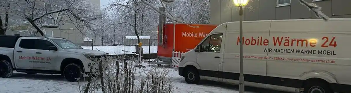Notheizung im Winter: Mobile Heizung bei Heizungsausfall