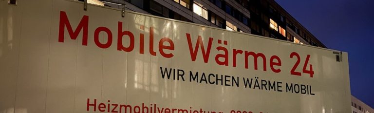 Heizcontainer von Mobile Wärme 24
