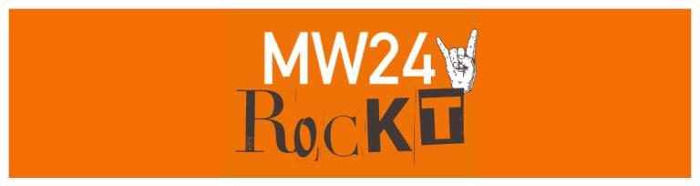 Mobile Wärme 24 Logo und Hand mit Metal-Geste