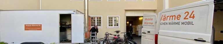 600 kW Heizkessel von Mobile Wärme 24